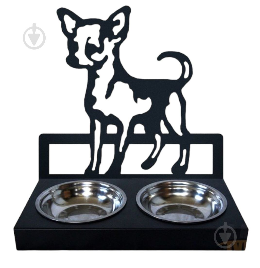 Підставка під миски Magnetto декор Той-Тер'єр Ф-000007 - фото 1 Підставка під миски Magnetto декор Той-Тер'єр Ф-000007 - фото 1