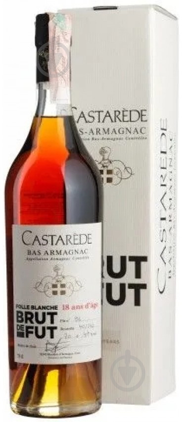 Арманьяк Armagnac Castarede Brut de Fut 18 лет 0,7 л - фото 1