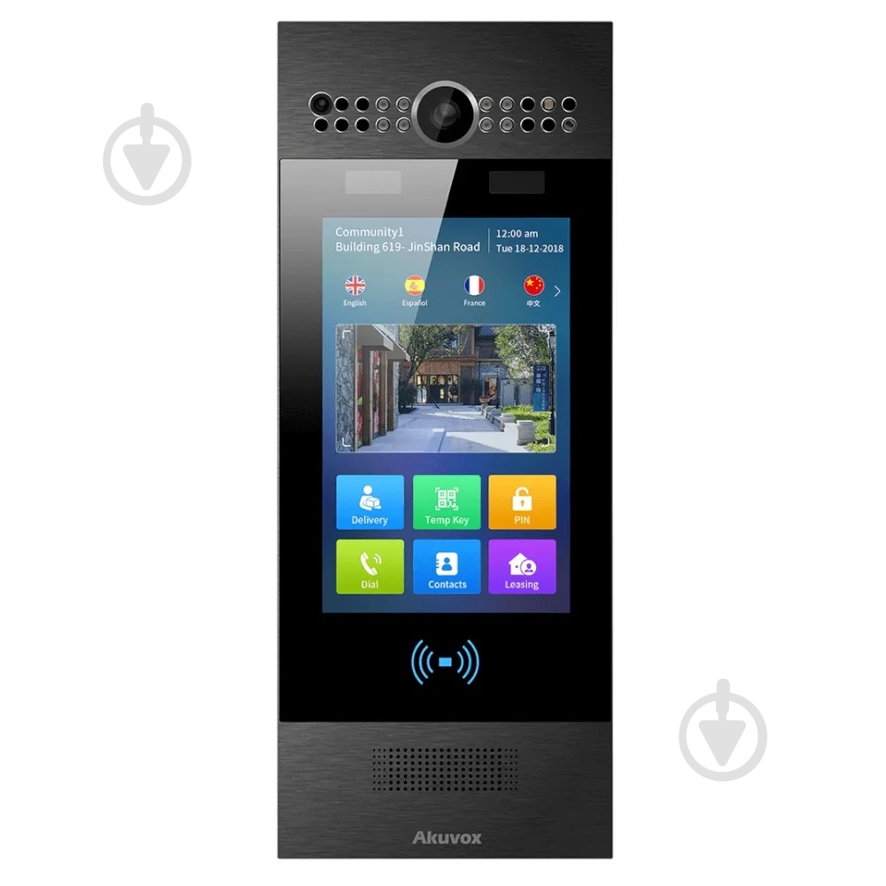 Вызывная панель Akuvox R29C Black на Android 284674 - фото 1