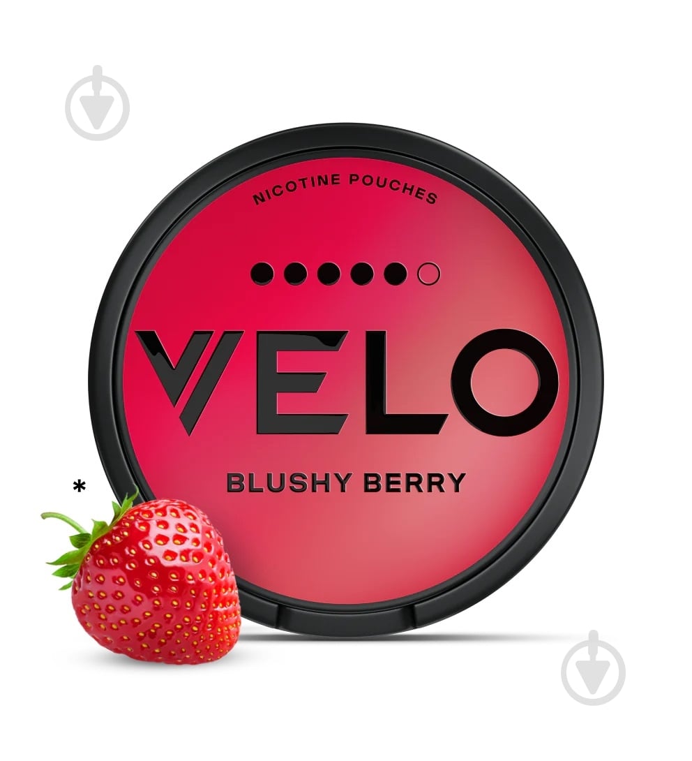 Тютюн жувальний Velo Blushy Berry 14 мг - фото 1