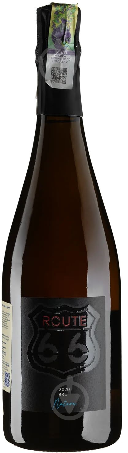 Вино ігристе Decanto Brut Route 66 2020 0,75 л - фото 1 Вино ігристе Decanto Brut Route 66 2020 0,75 л - фото 1
