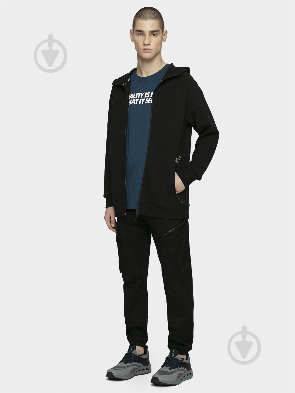 Джемпер 4F D4L20-BLM205 р. L черный - фото 2 Джемпер 4F D4L20-BLM205 р. L черный - фото 2