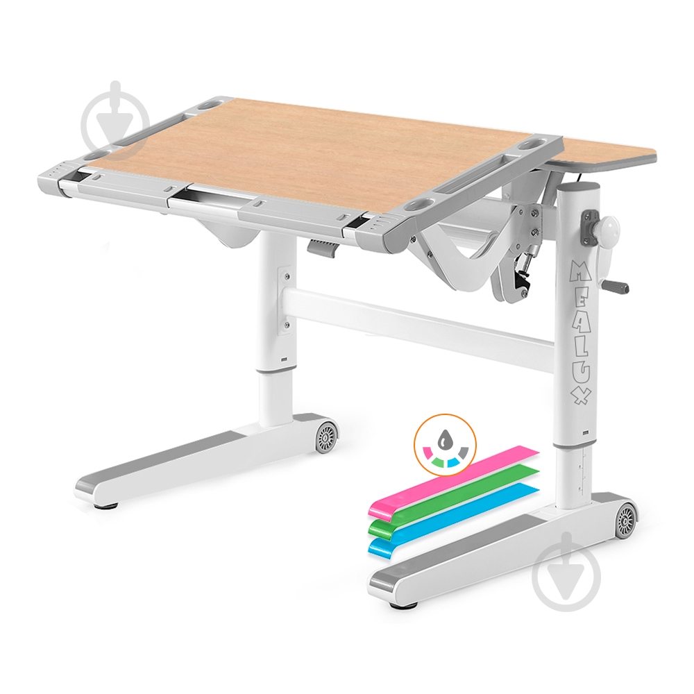 Детский стол Mealux Ergowood M Multicolor MG (BD-800 MG/MC) - фото 1