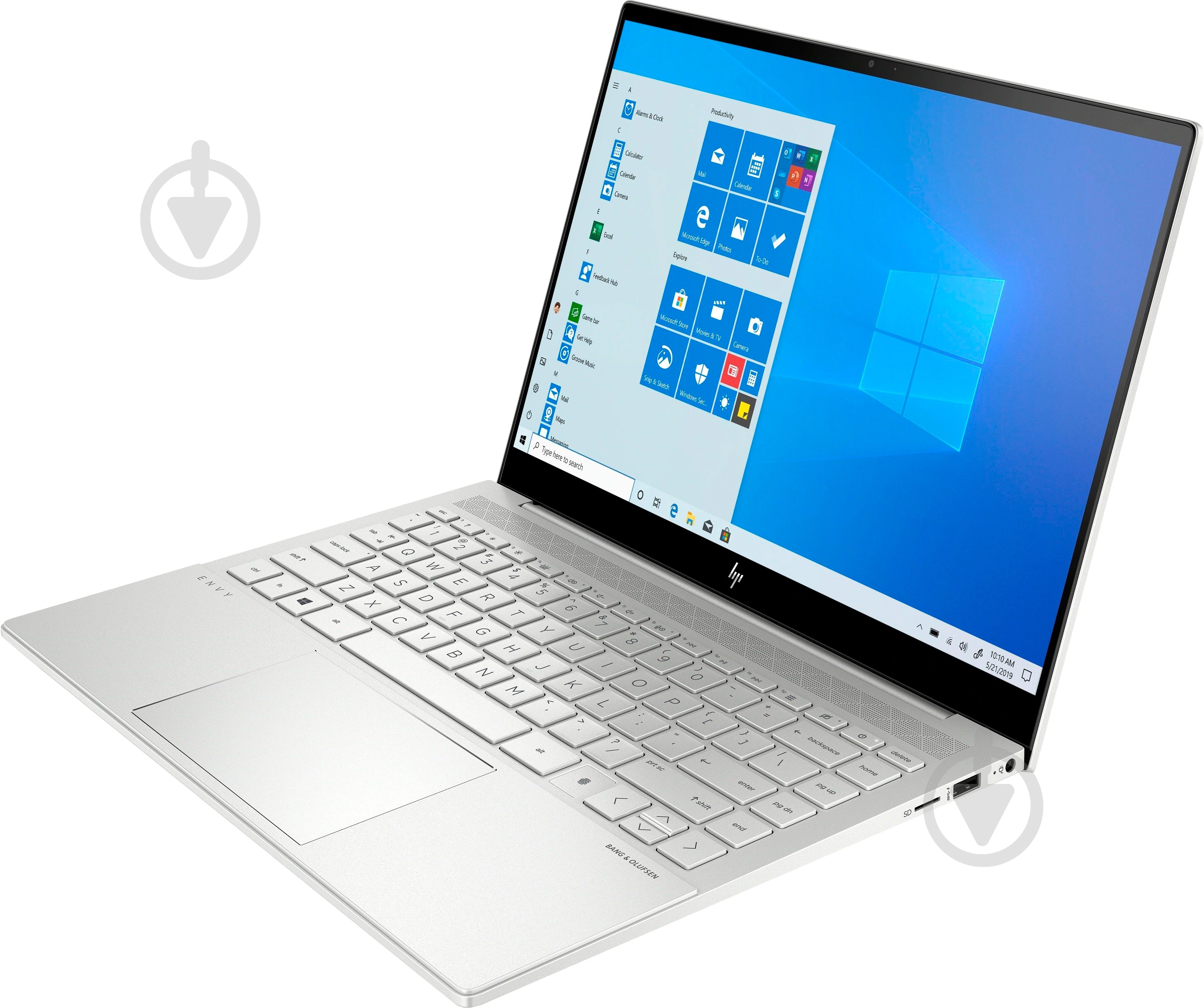 Ноутбук HP ENVY 14-eb0000ua 14 (3B3L2EA) silver - фото 2