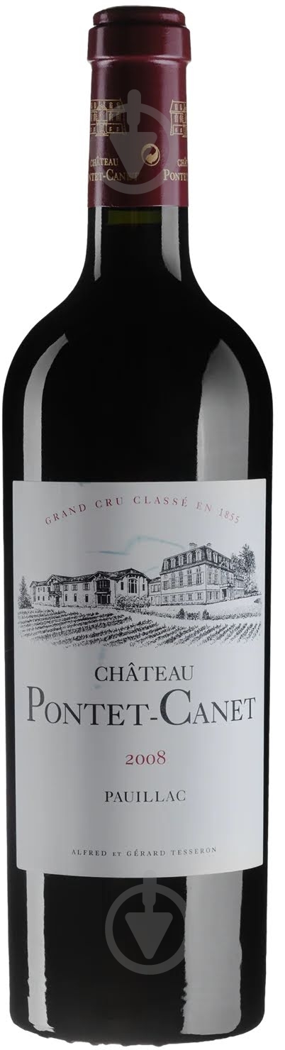Вино Chateau Pontet-Canet 2008 0,75 л - фото 1 Вино Chateau Pontet-Canet 2008 0,75 л - фото 1