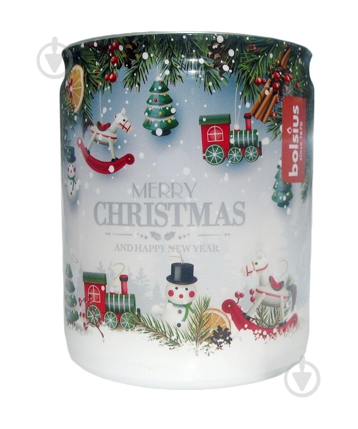 Свеча ароматическая Bolsius в стекле Witner Time 82/68 - фото 1