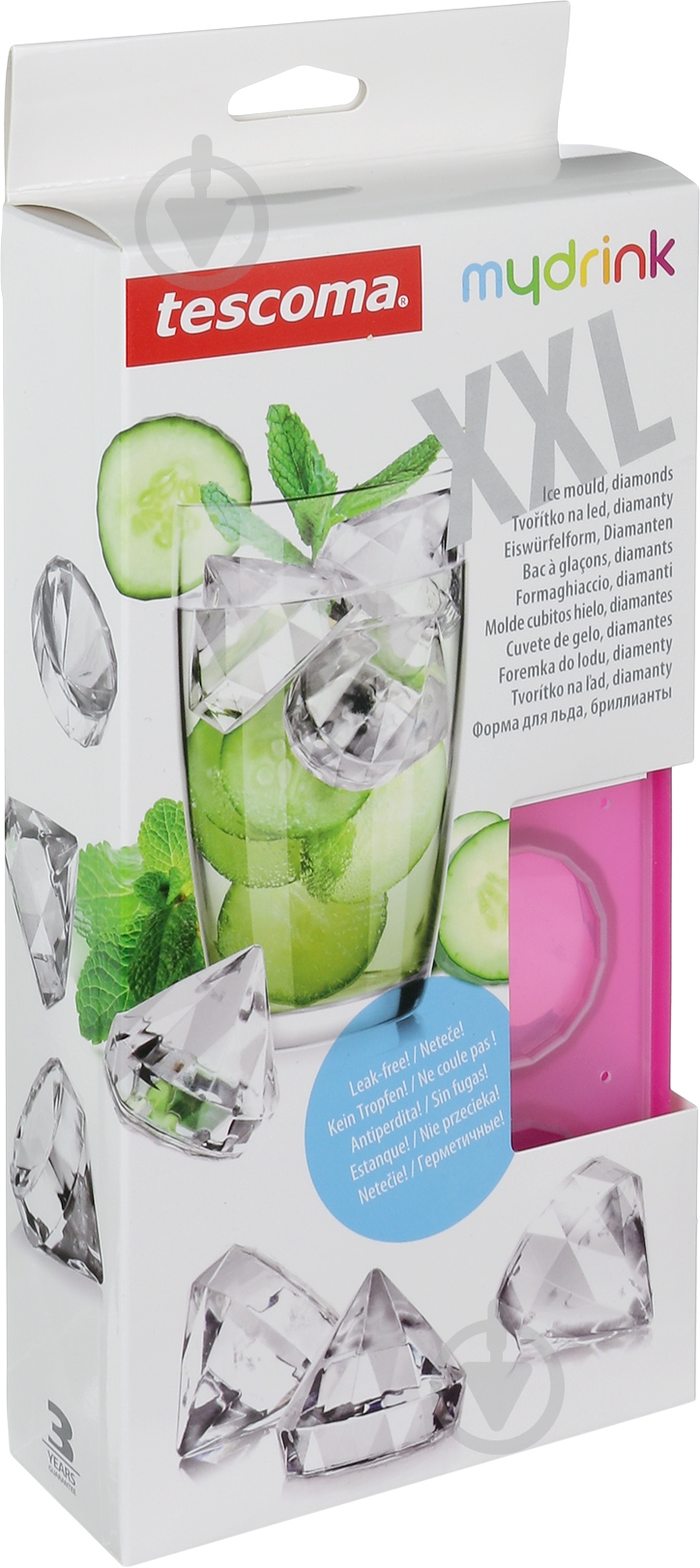 Форма для льда Tescoma myDRINK Бриллианты XXL 308905 - фото 5