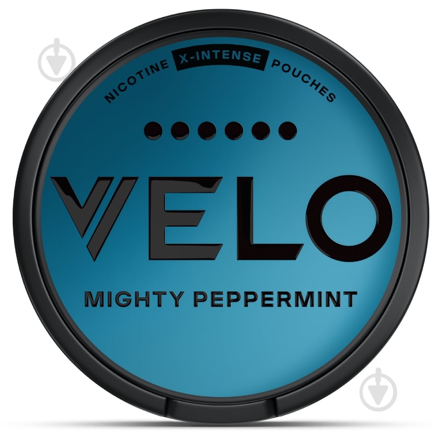 ᐉ Тютюн жувальний Velo Нікотинові паучі Mighty Peppermint 17 мг