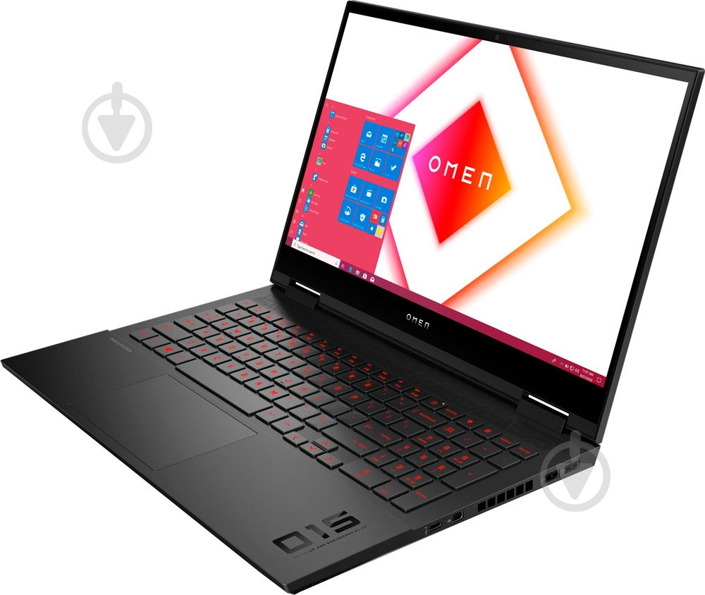 Ноутбук HP OMEN 15-EK1017UR 15,6 (3B2V8EA) black - фото 2 Ноутбук HP OMEN 15-EK1017UR 15,6 (3B2V8EA) black - фото 2
