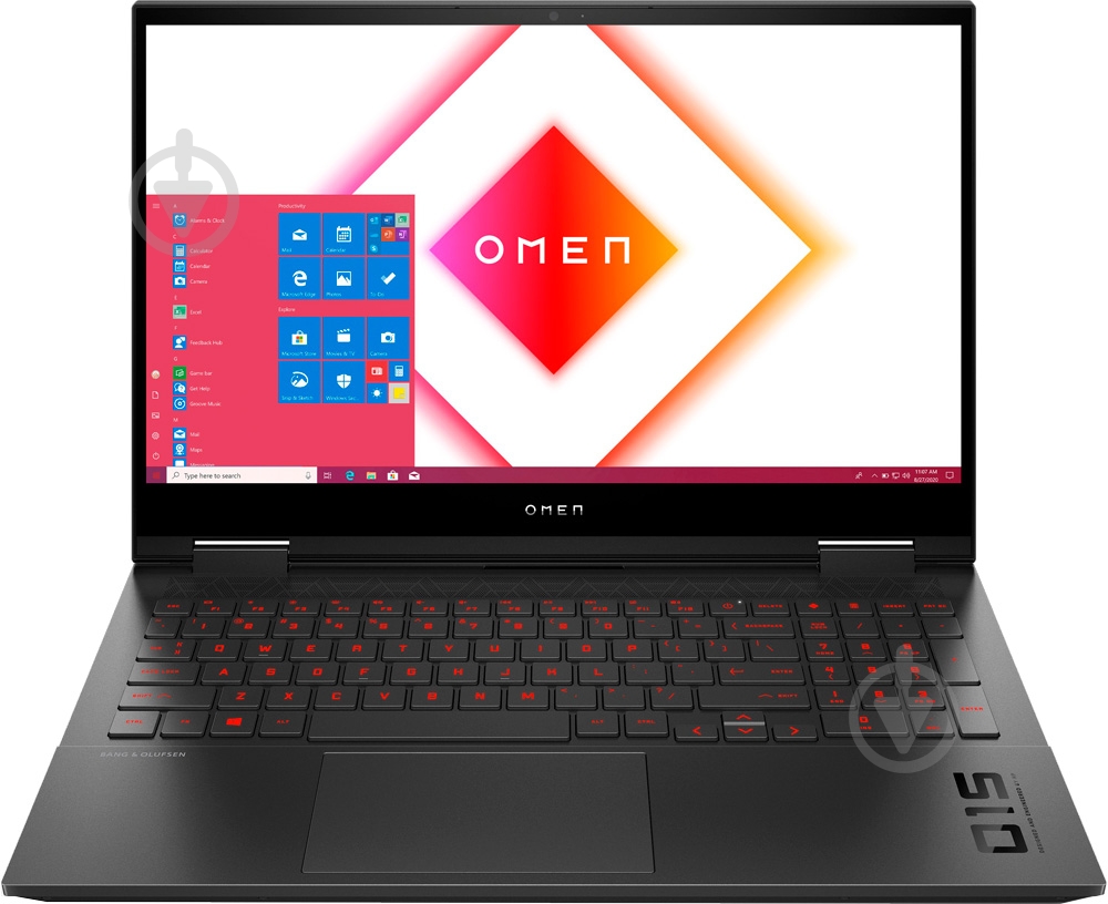 Ноутбук HP OMEN 15-EK1017UR 15,6 (3B2V8EA) black - фото 1 Ноутбук HP OMEN 15-EK1017UR 15,6 (3B2V8EA) black - фото 1