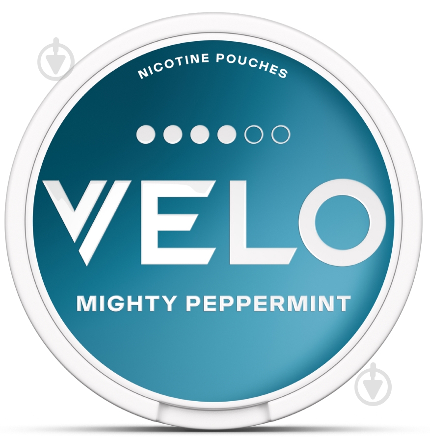 Тютюн жувальний Velo Нікотинові паучі Mighty Peppermint 10.9 мг - фото 1 Тютюн жувальний Velo Нікотинові паучі Mighty Peppermint 10.9 мг - фото 1