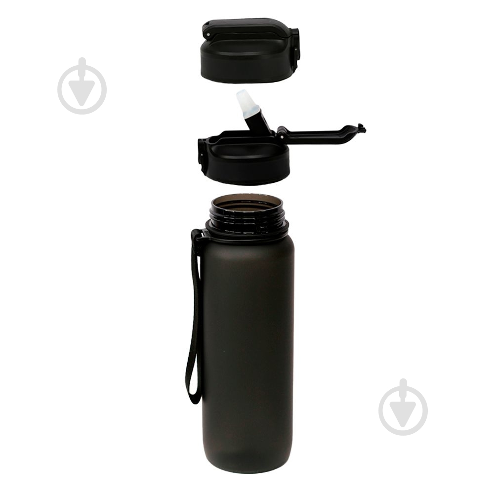 Бутылка для воды Line Art Grassa 800 мл черная - фото 5 Бутылка для воды Line Art Grassa 800 мл черная - фото 5