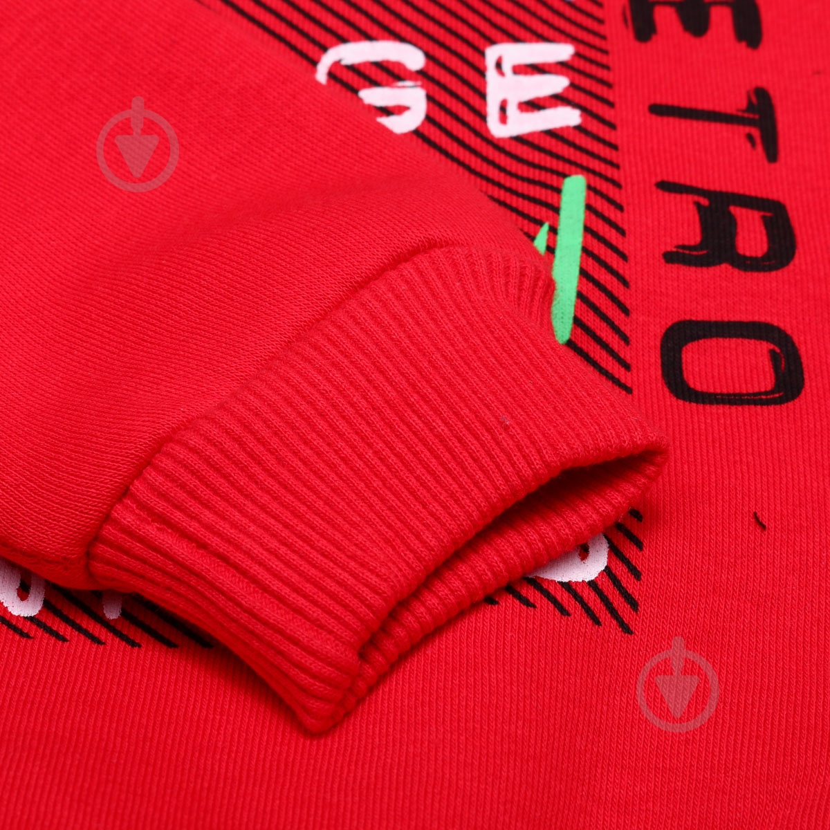 Свитшот для мальчика ALG р.104 красный 221453 - фото 4