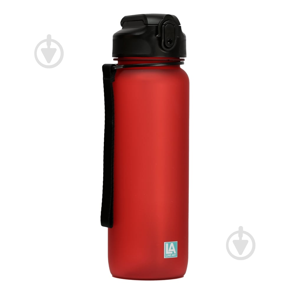 Бутылка для воды Line Art Grassa 800 мл красная - фото 1 Бутылка для воды Line Art Grassa 800 мл красная - фото 1