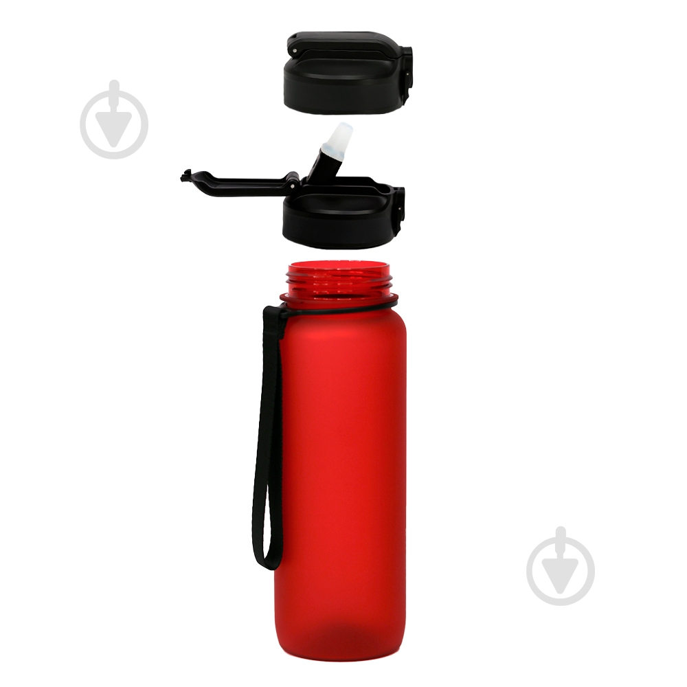 Бутылка для воды Line Art Grassa 800 мл красная - фото 5 Бутылка для воды Line Art Grassa 800 мл красная - фото 5