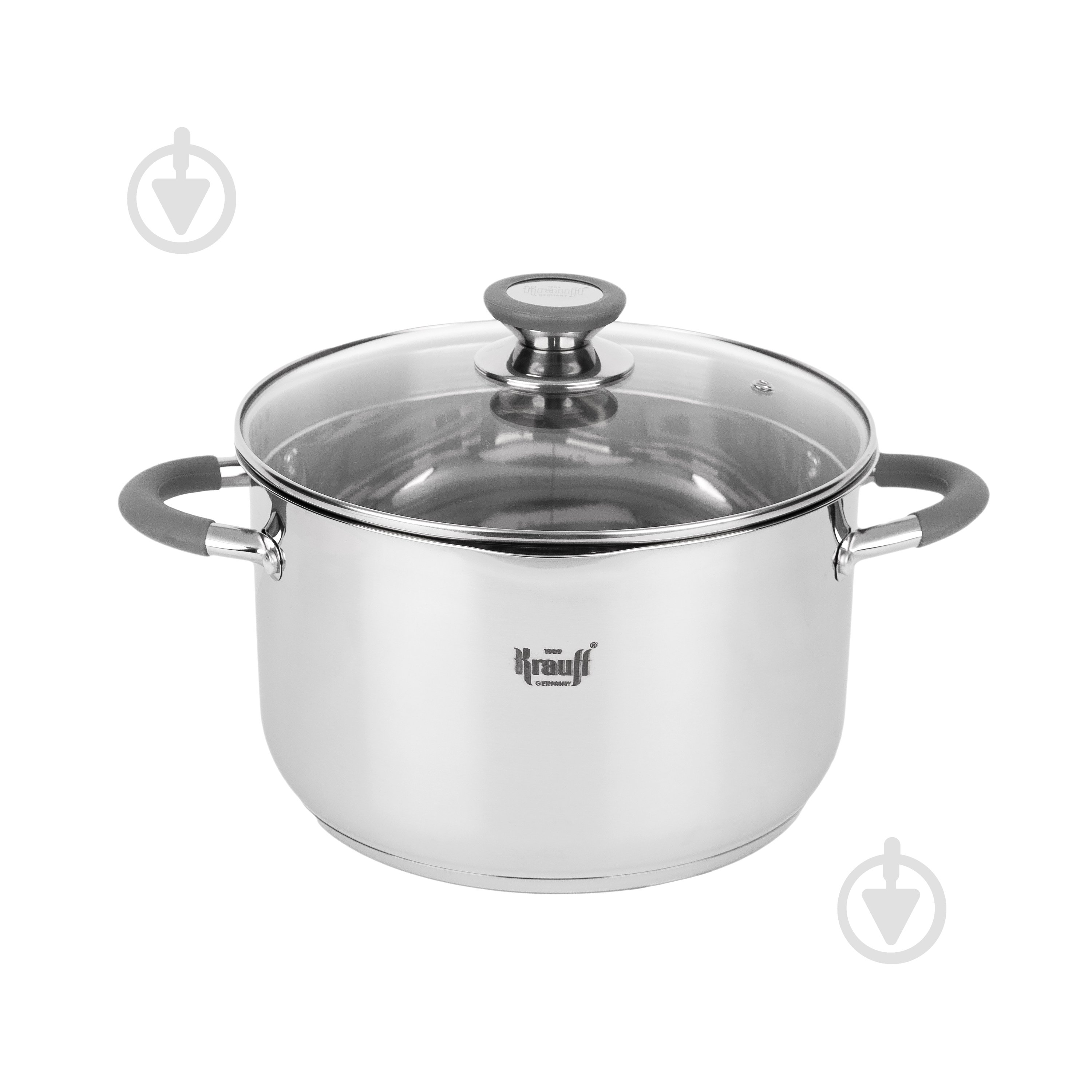 Кастрюля с крышкой Krauff Moxie 24 см 6,5 л 26-238-081 - фото 1 Кастрюля с крышкой Krauff Moxie 24 см 6,5 л 26-238-081 - фото 1