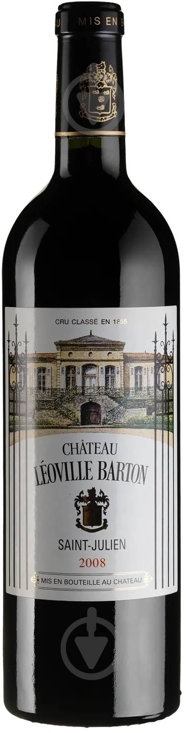 Вино Chateau Leoville Barton 2008 0,75 л - фото 1