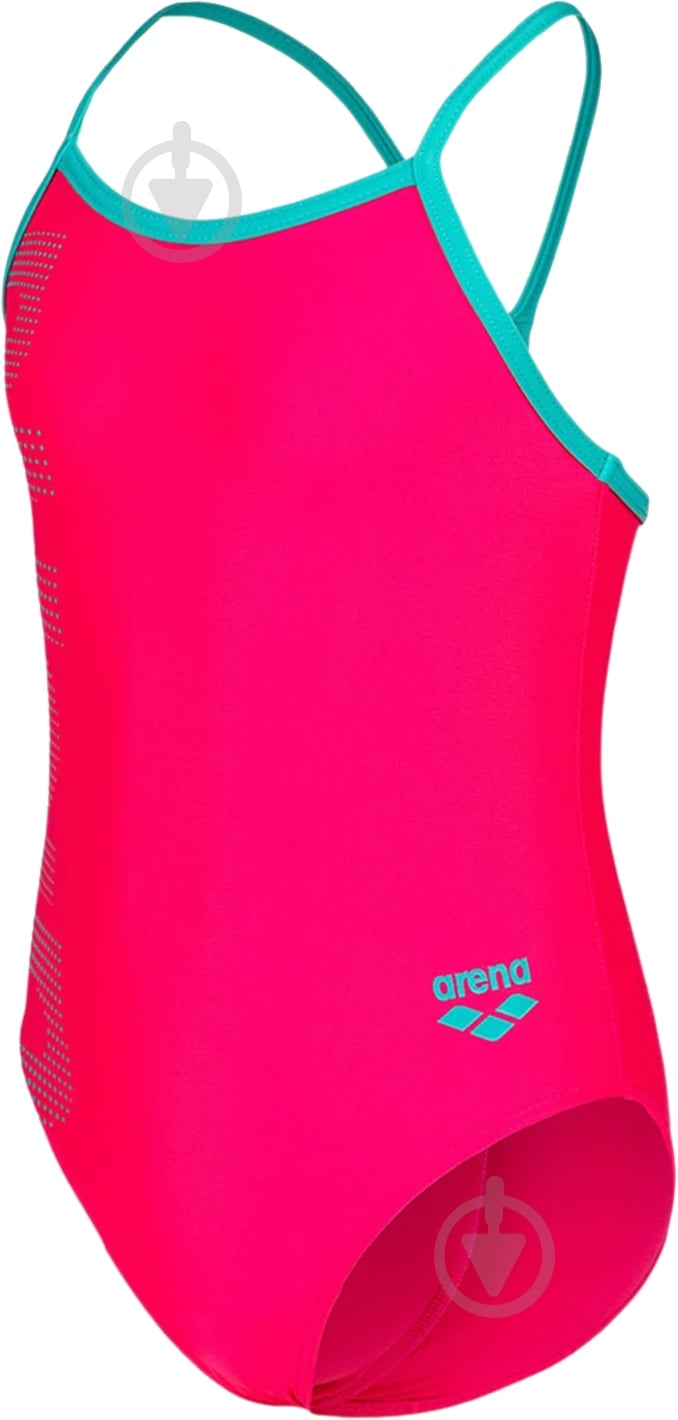 Купальник Arena LOGO KIDS GIRL ONE PIECE 003605-980 розовый - фото 3