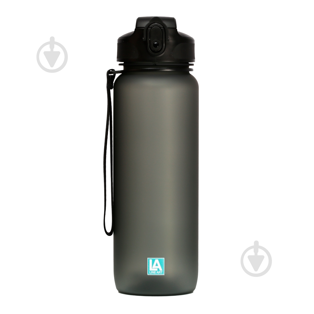 Бутылка для воды Line Art Grassa 800 мл серая - фото 3