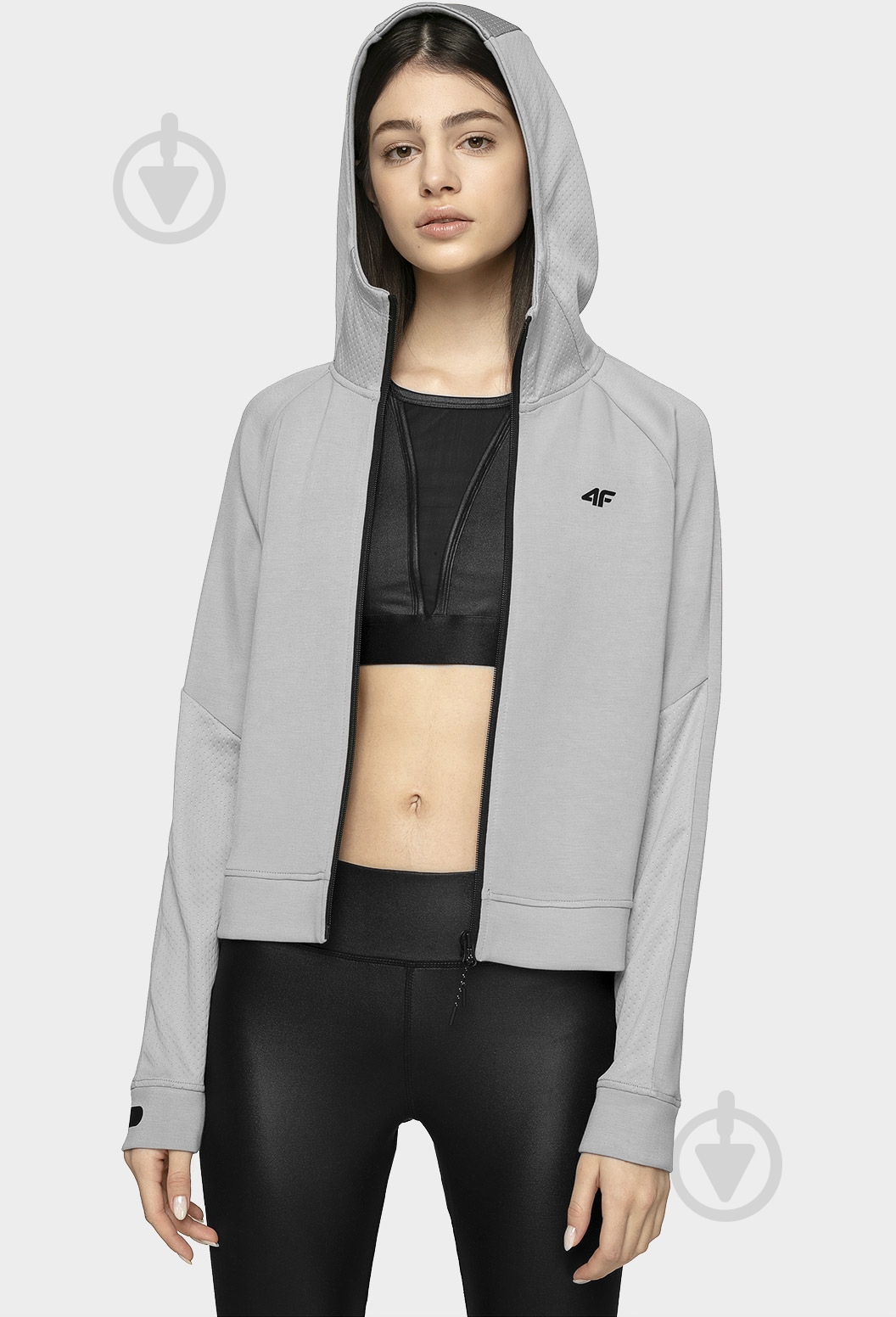 Джемпер 4F D4L20-BLD216-27S р. M серый - фото 4
