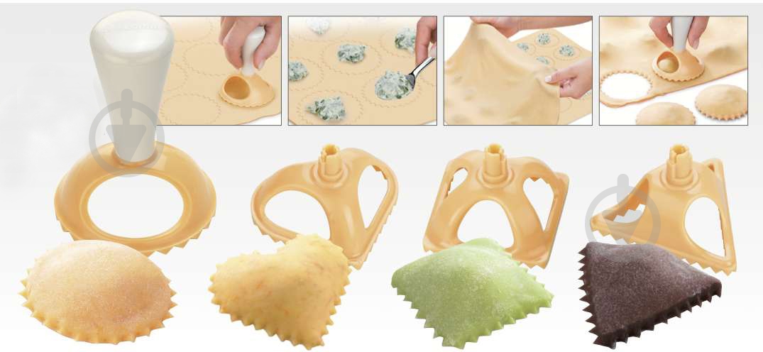 Набір форм для равіолі Tescoma Delicia 4 шт. 630049 - фото 2