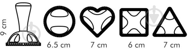 Набір форм для равіолі Tescoma Delicia 4 шт. 630049 - фото 3