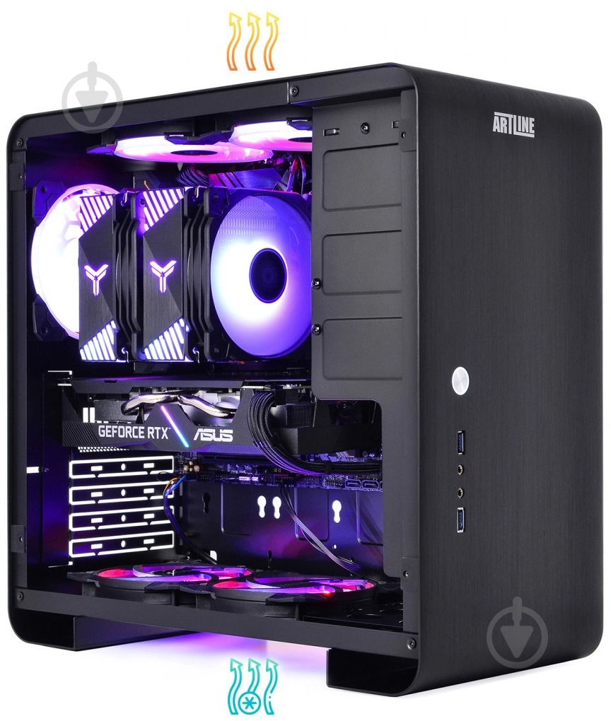 Системний блок Artline Gaming X59 (X59v32Win) black - фото 7 Системний блок Artline Gaming X59 (X59v32Win) black - фото 7