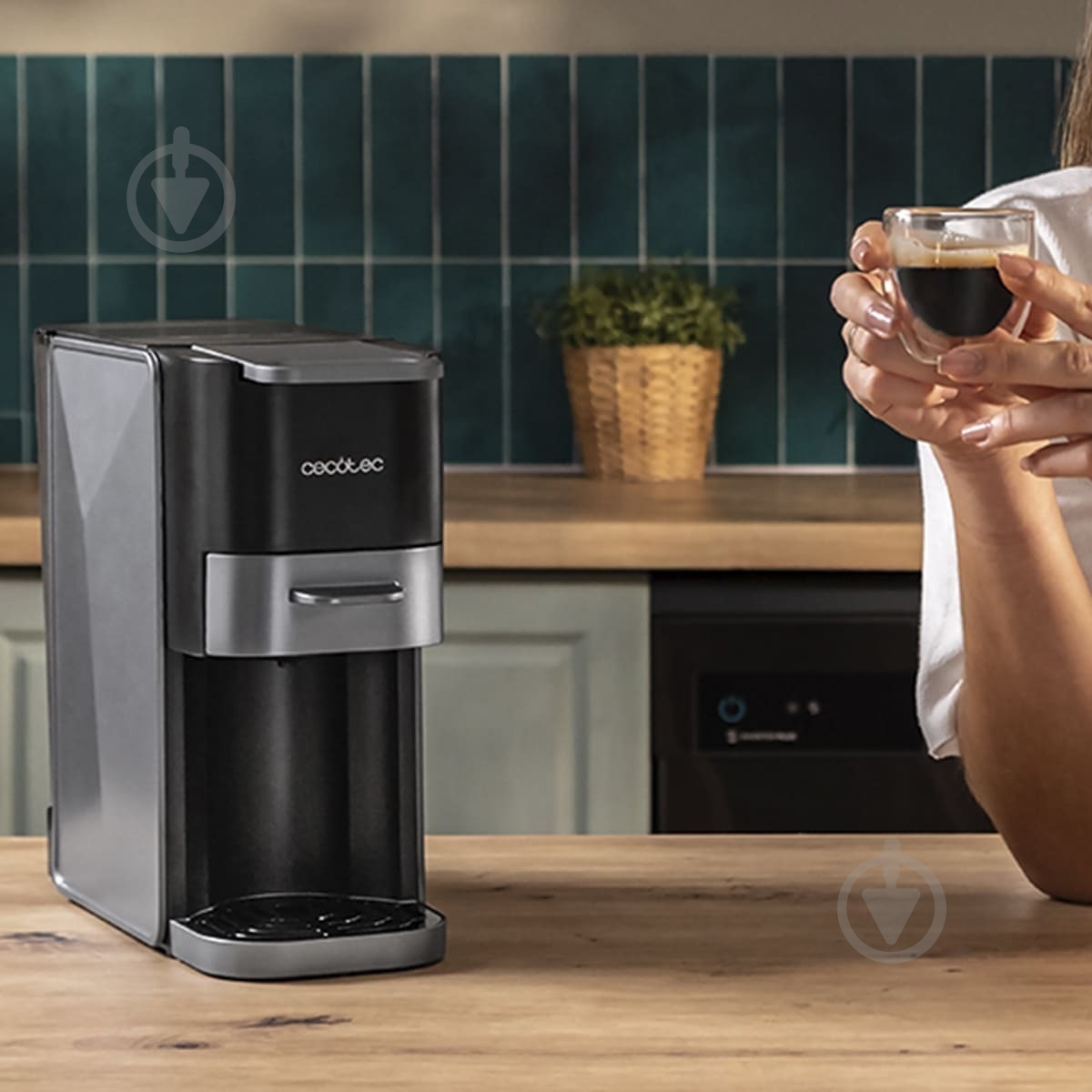 Кофеварка капсульная CECOTEC FreeStyle Compact Dark (CCTC-01853) - фото 8