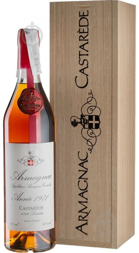 Арманьяк Armagnac Castarede 1971 р. 0,7 л - фото 1 Арманьяк Armagnac Castarede 1971 р. 0,7 л - фото 1