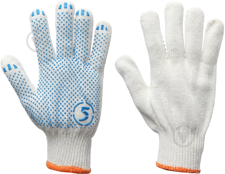 Перчатки Reis с покрытием ПВХ точка XL (10) RT0148-2-BC - фото 1