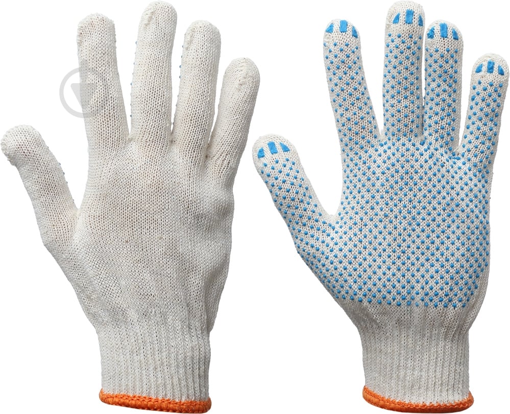Перчатки Reis с покрытием ПВХ точка XL (10) RT0138-1-BC - фото 1