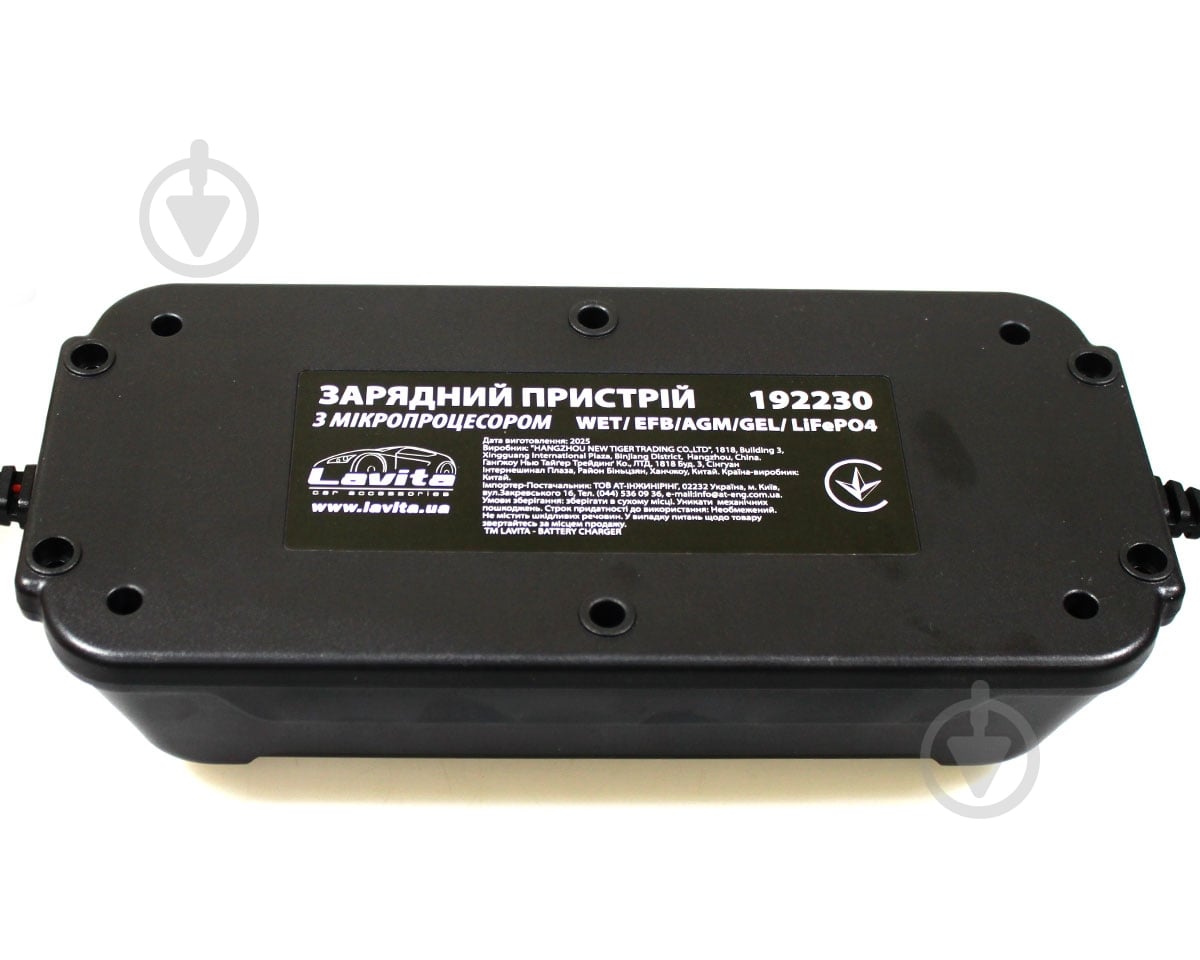 ᐉ Автомобильное зарядное устройство импульсный Lavita 10 А 300 А