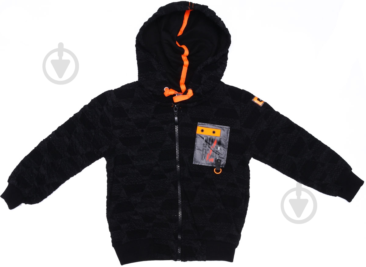 Кофта для мальчика ALG р.116 черный 221400 - фото 2