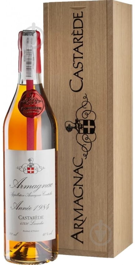 Арманьяк Armagnac Castarede 1984 г. 0,7 л - фото 1