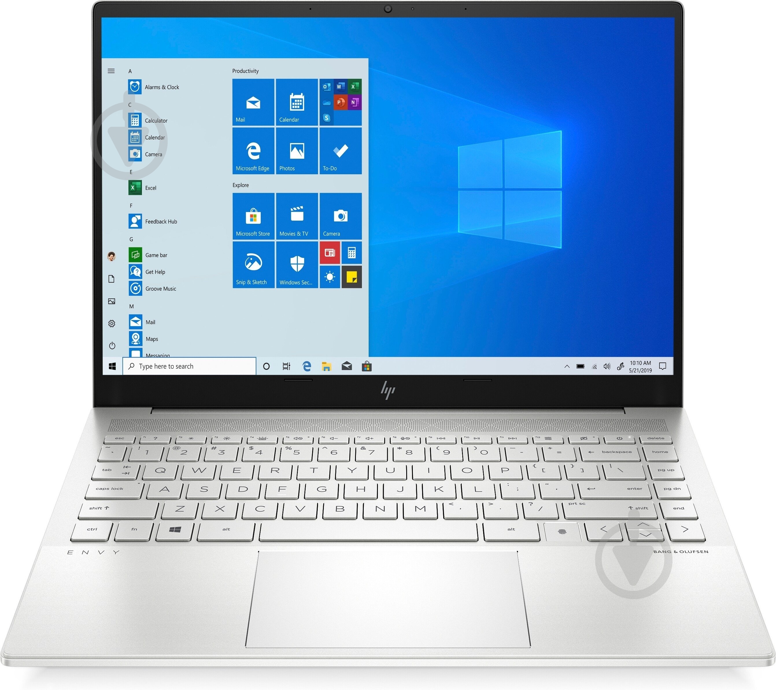 Ноутбук HP ENVY 14-eb0003ua 14 (423W5EA) silver - фото 1