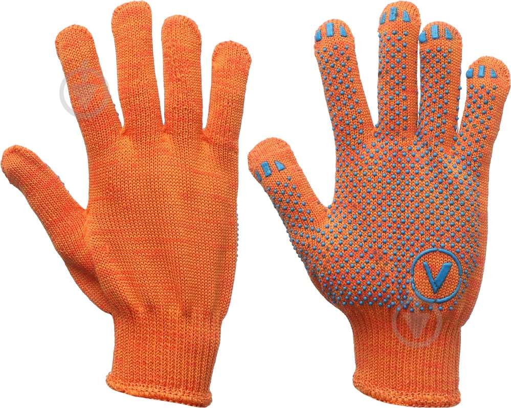 Перчатки Reis с покрытием ПВХ точка XL (10) RT2148-2-OR - фото 1 Перчатки Reis с покрытием ПВХ точка XL (10) RT2148-2-OR - фото 1