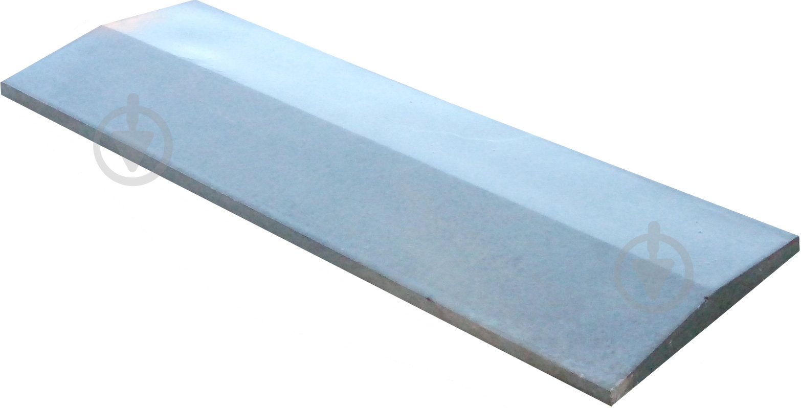 Крышка на забор 350x1000x40 мм серый ЕПК МОДЕРН - фото 1