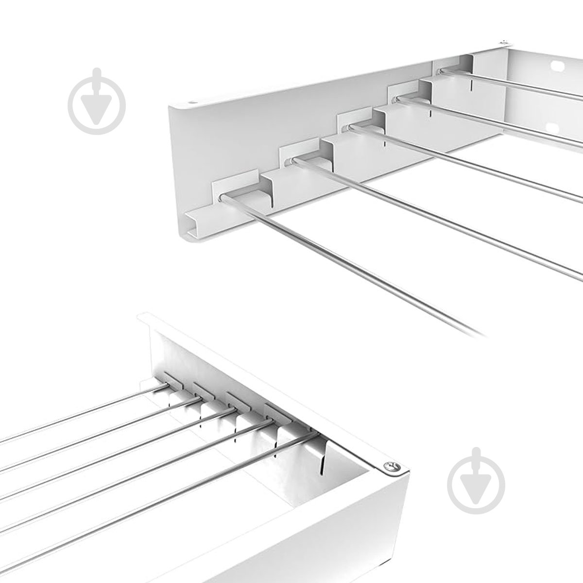 Сушилка для белья NAVIN LinoFlat 80 белая - фото 6