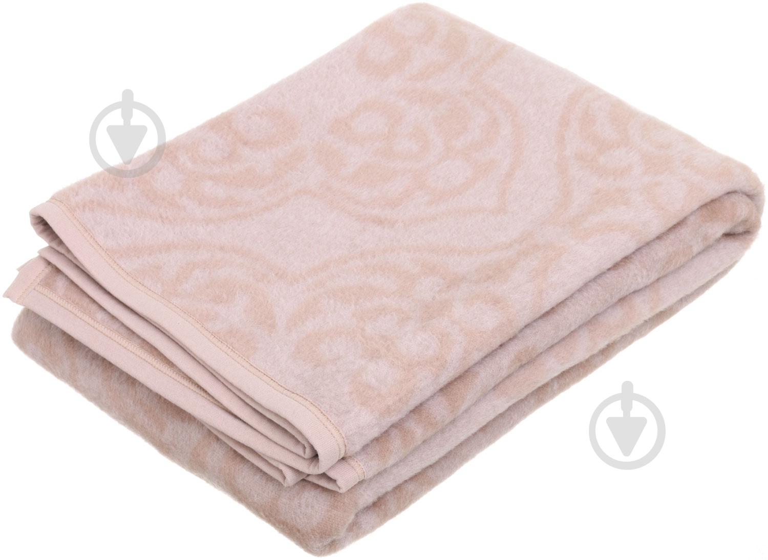 Плед Modern Basic Ornament 150x200 см бежевый Billerbeck - фото 3