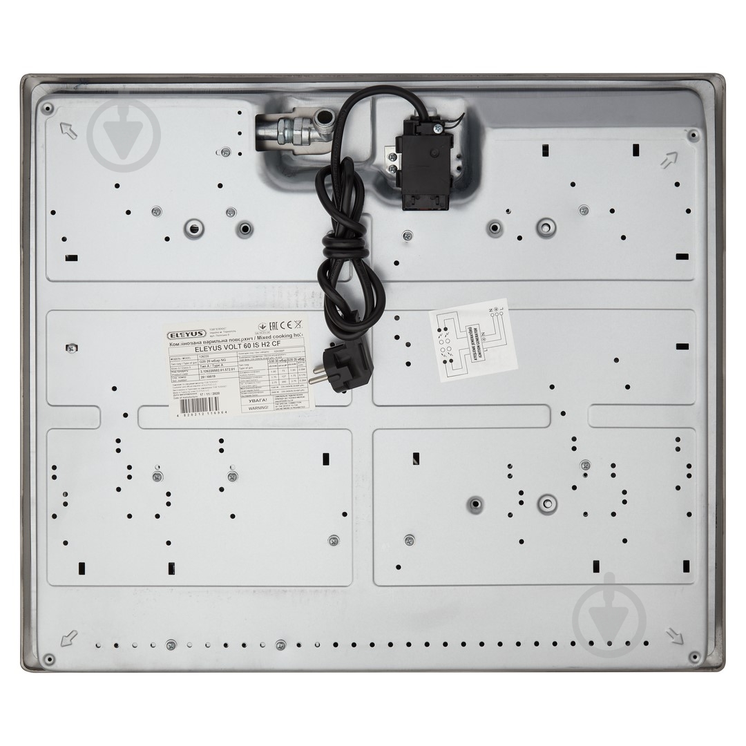 Варочная поверхность комбинированная Eleyus VOLT 60 IS H2 CF - фото 13