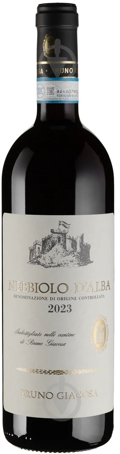 Вино Giacosa Bruno Nebbiolo d'Alba 2023 0,75 л - фото 1
