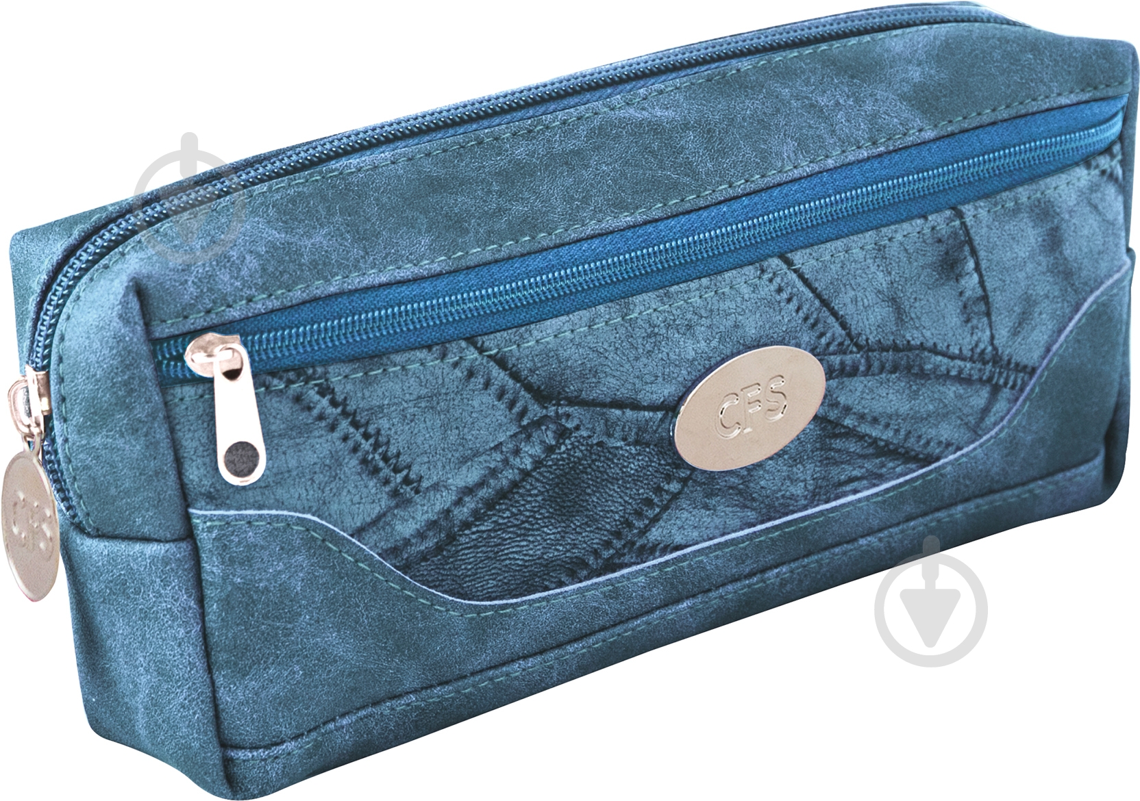 Пенал школьный Bridge Blue CF85596 Cool For School синий - фото 1