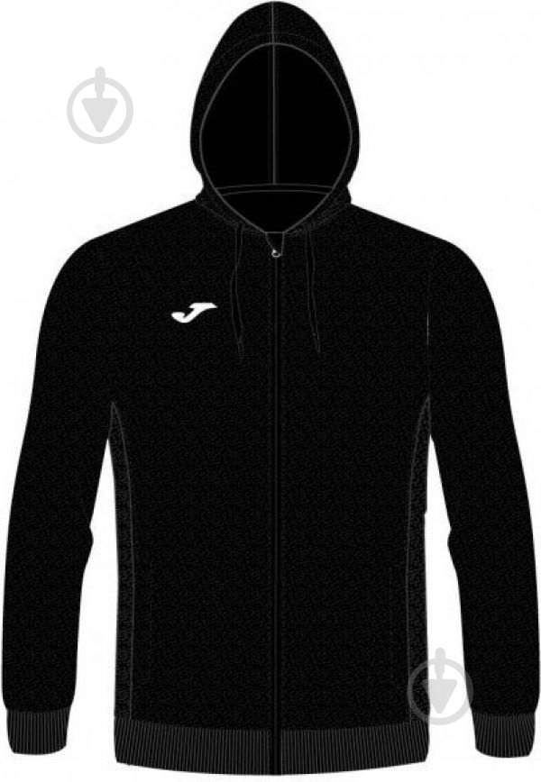 Джемпер Joma HOODED JACKET BLACK 101361.100 р. L черный - фото 1