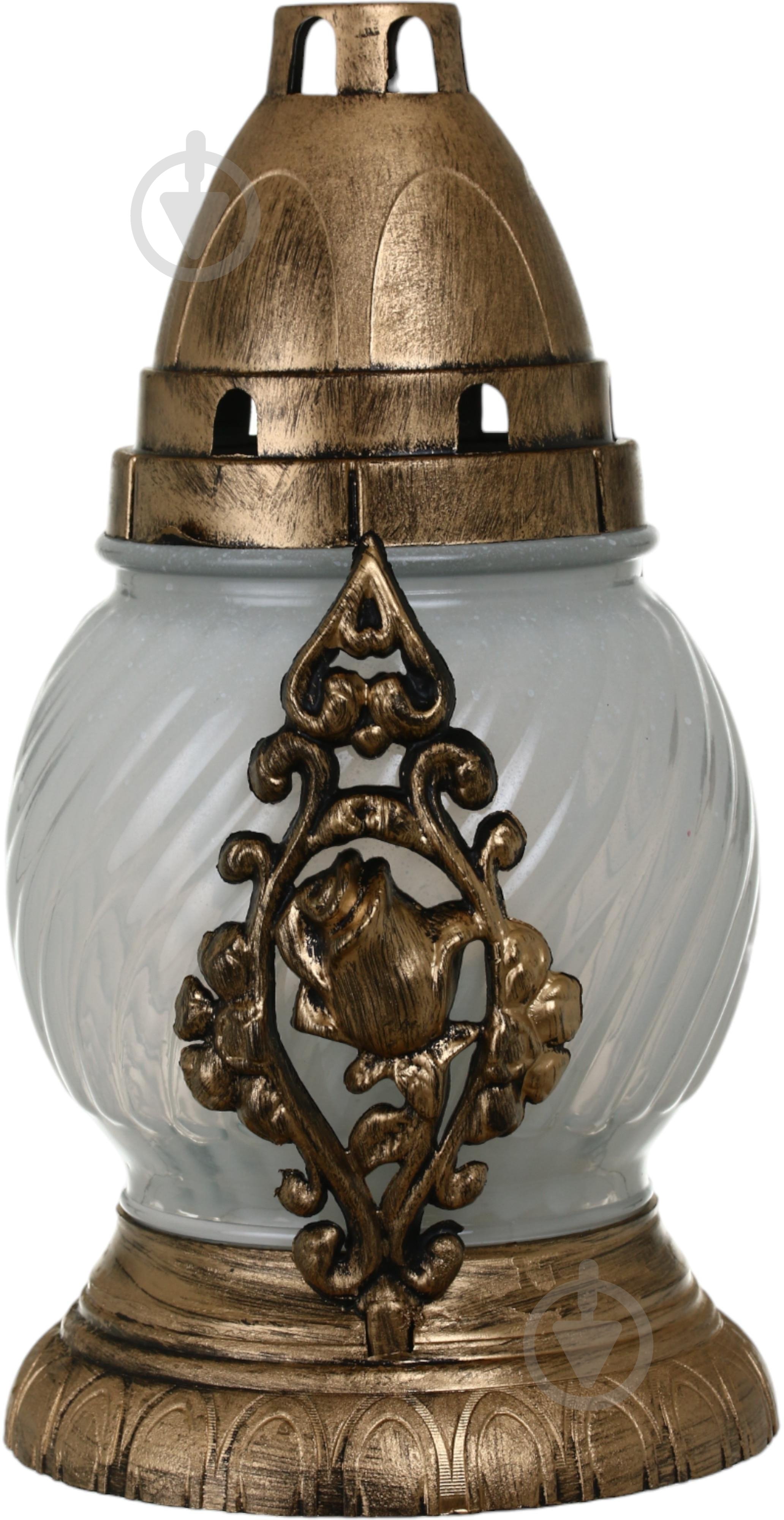 Лампада Pako-If стеклянная в ассортименте LS 435 МІХ 18х8 см - фото 1