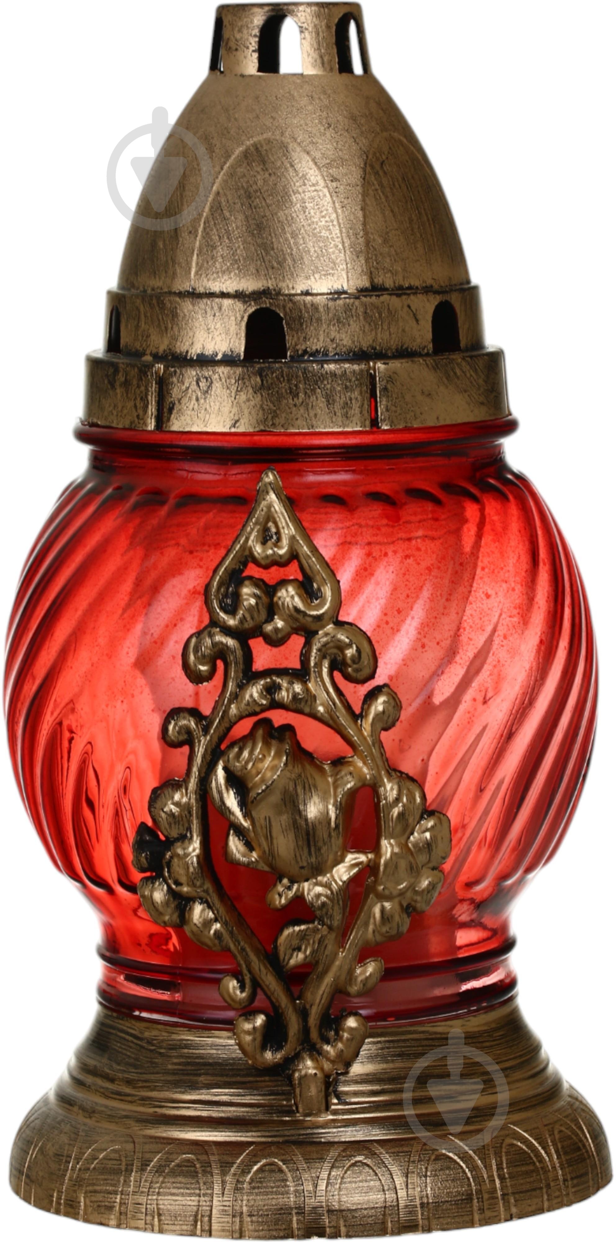 Лампада Pako-If стеклянная в ассортименте LS 435 МІХ 18х8 см - фото 2