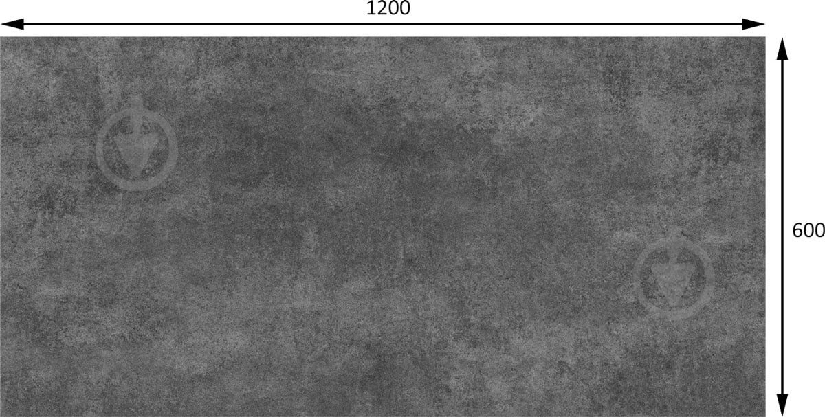Плитка Allore Group Concrete Anthracite F PC R Mat 60x120 см - фото 2
