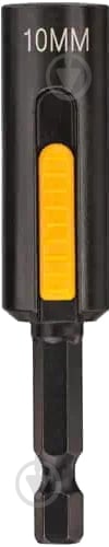 Головка Extreme DeWalt 1/4х10 мм шестигранная с подвижным магнитом внутри 1 шт. DT7440 - фото 1 Головка Extreme DeWalt 1/4х10 мм шестигранная с подвижным магнитом внутри 1 шт. DT7440 - фото 1