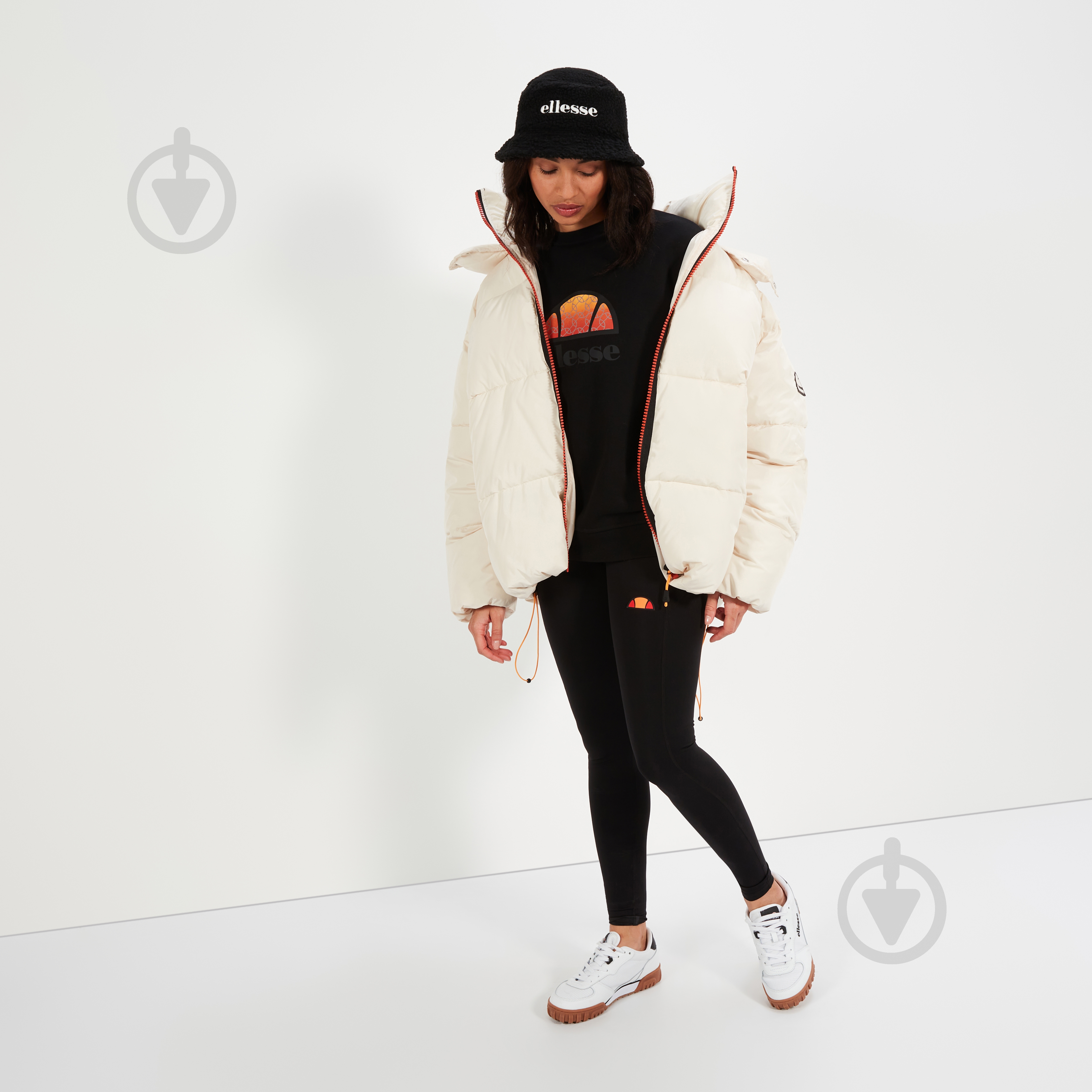 Куртка женская зимняя Ellesse EDGWARE PADDED JACKET SRT19262904 р.S бежевая - фото 2 Куртка женская зимняя Ellesse EDGWARE PADDED JACKET SRT19262904 р.S бежевая - фото 2