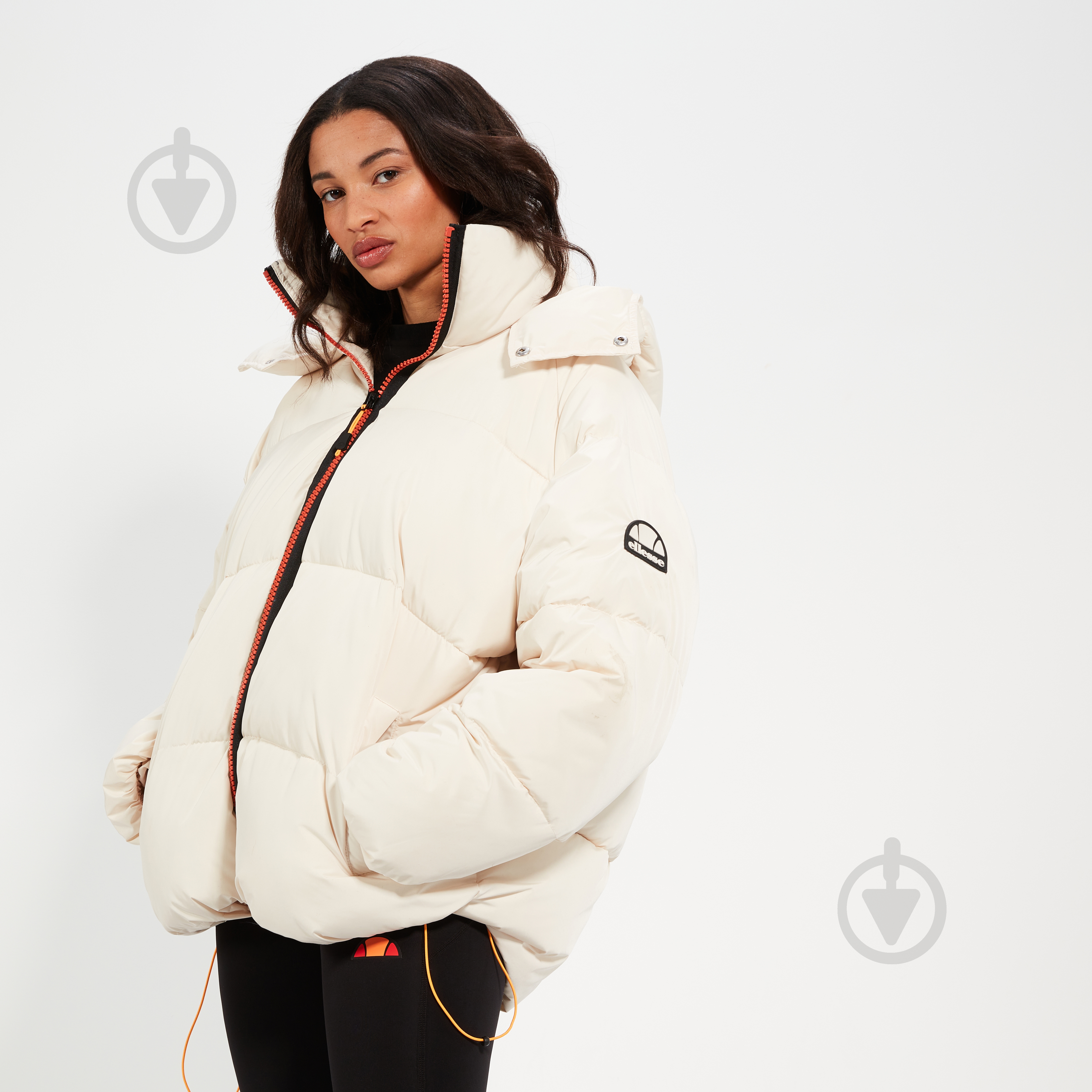 Куртка женская зимняя Ellesse EDGWARE PADDED JACKET SRT19262904 р.S бежевая - фото 3 Куртка женская зимняя Ellesse EDGWARE PADDED JACKET SRT19262904 р.S бежевая - фото 3