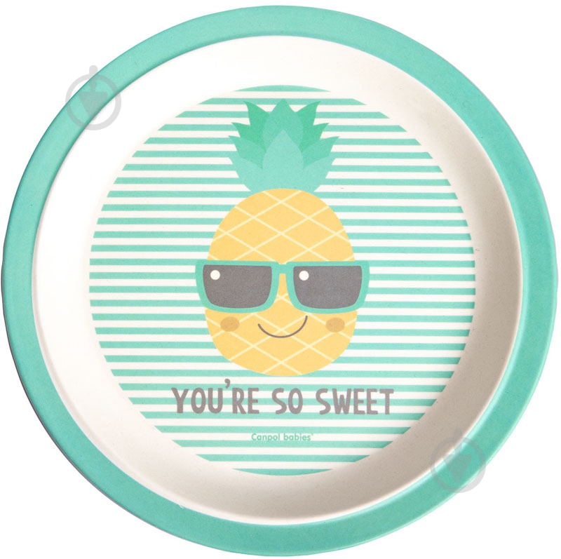 Тарелка Canpol Babies So Cool Pineapple бамбуковая 250 мл - фото 1 Тарелка Canpol Babies So Cool Pineapple бамбуковая 250 мл - фото 1